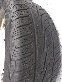 Plechové disky 5x108 R15 zimné pneu Matador 195/65 R15 - 2