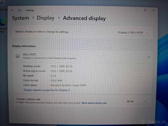 Predam 22" FULL HD LCD  monitor DELL P2217 - HDMI/IPS - 2