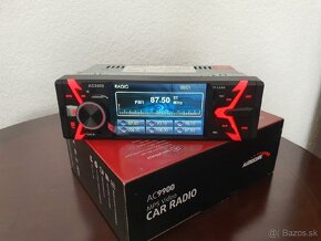 Autorádio s displejom, na USB a BT AC9900 - 2