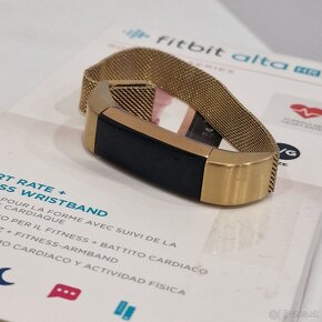 Fitness náramok Fitbit Alta HR Pink Rose Gold + 14 remienkov - 2