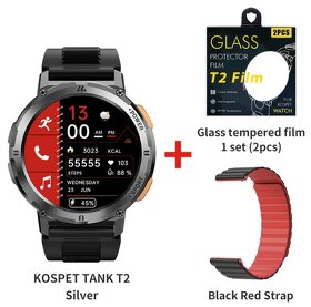 NOVÉ Smart hodinky KOSPET TANK T2 Ultra Military CERTIFIKÁT - 2