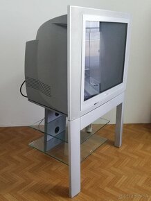 Retro TV Philips so skrinkou + funkčné diaľkové ovládanie - 2