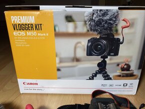 CSC fotoaparát Canon EOS M50 Mark II Vlogger KIT - 2