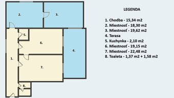 Kancelária/ambulancia 37,91 m² na prenájom - 2