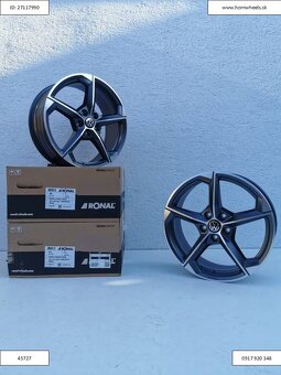 Vw Multivan, Caravelle alu disky 8x19 5x120 ET50 1253 - 2