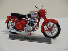 Jawa 15/500 model motorky od Atlasu v mierke 1:24 (nie 1:43) - 2