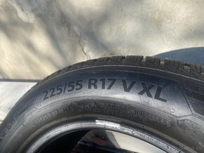 225/55 r17 Barum Polaris 5 zimné pneu dezén cca 7mm - 2