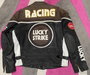 Moto bunda Lucky Strike, koža, veľ. XXL - 2