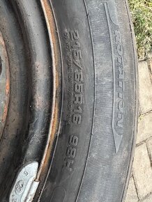 Predám zimné kolesá 215/65 R16 98H - 2