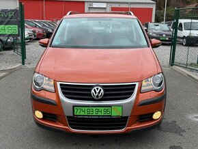 ► VW TOURAN CROSS 1,6 MPI - 75 KW, PARKO.SENZORY, TAŽNÉ◄ - 2