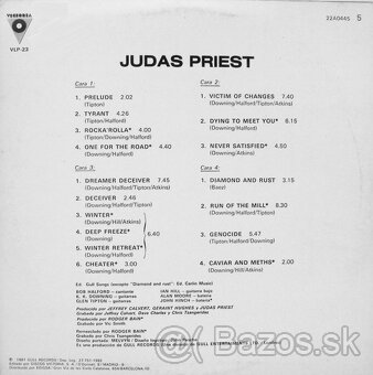 Lp JUDAS PRIEST  - Hero, Hero 2LP - 2