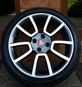 alu R17 4x98 orig. FIAT 500 ABARTH, bicolor - 2