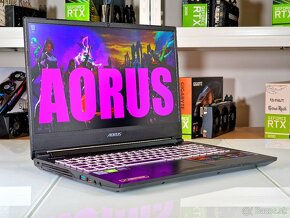 Herný notebook AORUS | ZÁRUKA | i7-10750 | RTX 2060 | 16GB - 2