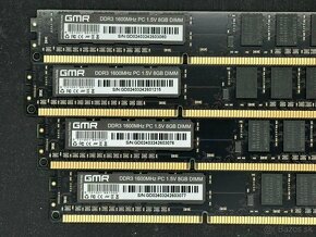 4x 8GB DDR3 (32GB) - 2