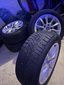 Zimné pneumatiky +disky Continental 205/55 R16 91 h ms - 2