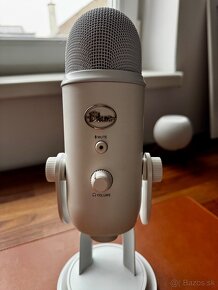 Mikrofón Blue Yeti (biely) – málo používaný - 2