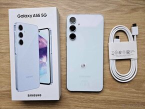 Samsung Galaxy A55 5G 8GB/256 GB, awesome iceblue, zaruka - 2