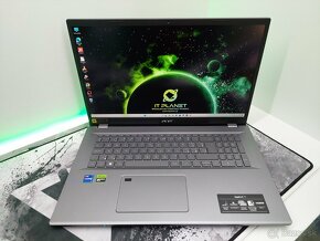 17,3" FullHD IPS Acer ASP5, i7-13gen/RTX2050/32GB/2x1TB - 2