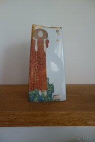 Porcelánový Gustav Klimt svietnik, limited - 2