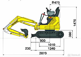 Minibager New Holland - 2