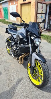 Yamaha MT07 55kw ABS TOP Stav - 2