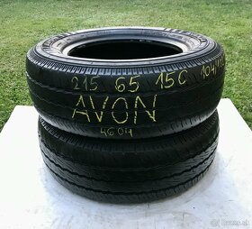 215/65 r15C letné Avon 104/102T - 2