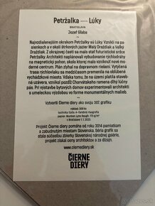 Grafika Čierne diery: Petržalka Lúky - Jozef Glaba - 2