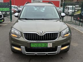 ►► ŠKODA YETI 2,0 TDI 4x4 - 81 kW, PARK. SENZORY, USB, AUX◄◄ - 2