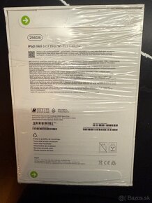 Ipad mini -A17 PRO 256GB- 2024- Cellular+Wifi zabalený - 2