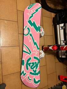 detský snowboard K2, 100cm, topanky veľkosť 32,5 - 2