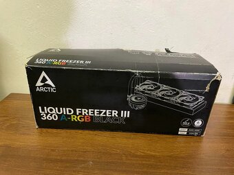 ARCTIC Liquid Freezer III 360 A-RGB Black v záruke - 2