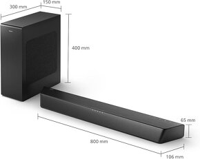 Bezdrôtový soundbar Philips TAB7207/10 - 2