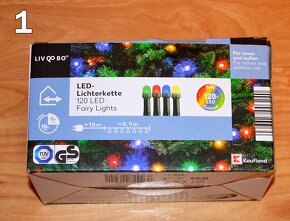 Svetelne retaze rozne druhy: 100 LED - 120 LED - 2