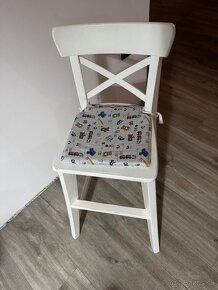 IKEA INGOLF Detská stolička, biela - 2