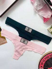 Victoria’s Secret tanga nohavičky vyššia rada XS - 2