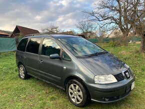 SEAT ALHAMBRA 1.9 TDI 85 KW NAJ.248000 KM ROK VÝROBY 2008 - 2