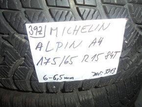 Michelin Alpin A4 175/65 R15 88H č.35L+z - 2