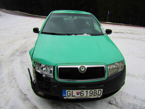 FABIA 1,4 MPI havarované - 2