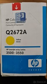 Tonery HP Color LaserJet Q2672A a Q2673A - 2