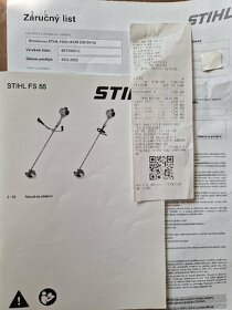 Krovinorez stihl fs 55 - 2