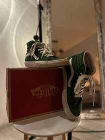 Vans Old Skool High - green - veľ 39 - 2