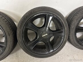 Predám sadu kolies  5x112 R18 letné pneu 235/40 r18 - 2