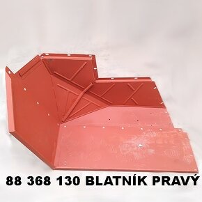 Blatníky na traktory ZETOR UR-II Crystal (A) Zetor UR-II ZTS - 2