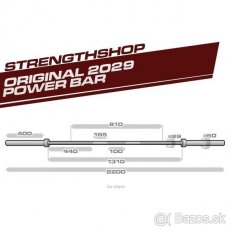 Strengthshop - 2029 Power Bar - 2