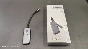 LINQ mini stanica z USB-C na HDMI 4K 60hz, USB-A a USB-C PD - 2