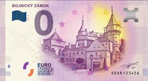 0 euro bankovka / 0 € souvenir - 2019,2018 - 2
