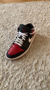 Jordan 1 low bred toe - 2