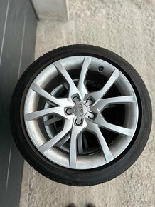 Predám elektrony Audi Speedline 5x112 R18 letné pneu - 2