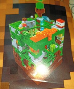 MINECRAFT-Lesna horska jaskyna 866 ks - 2