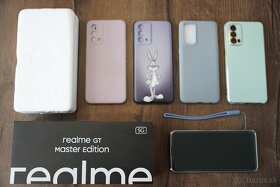 Realme GT Master, 6GB/128GB, Luna White + náhradné kryty - 2